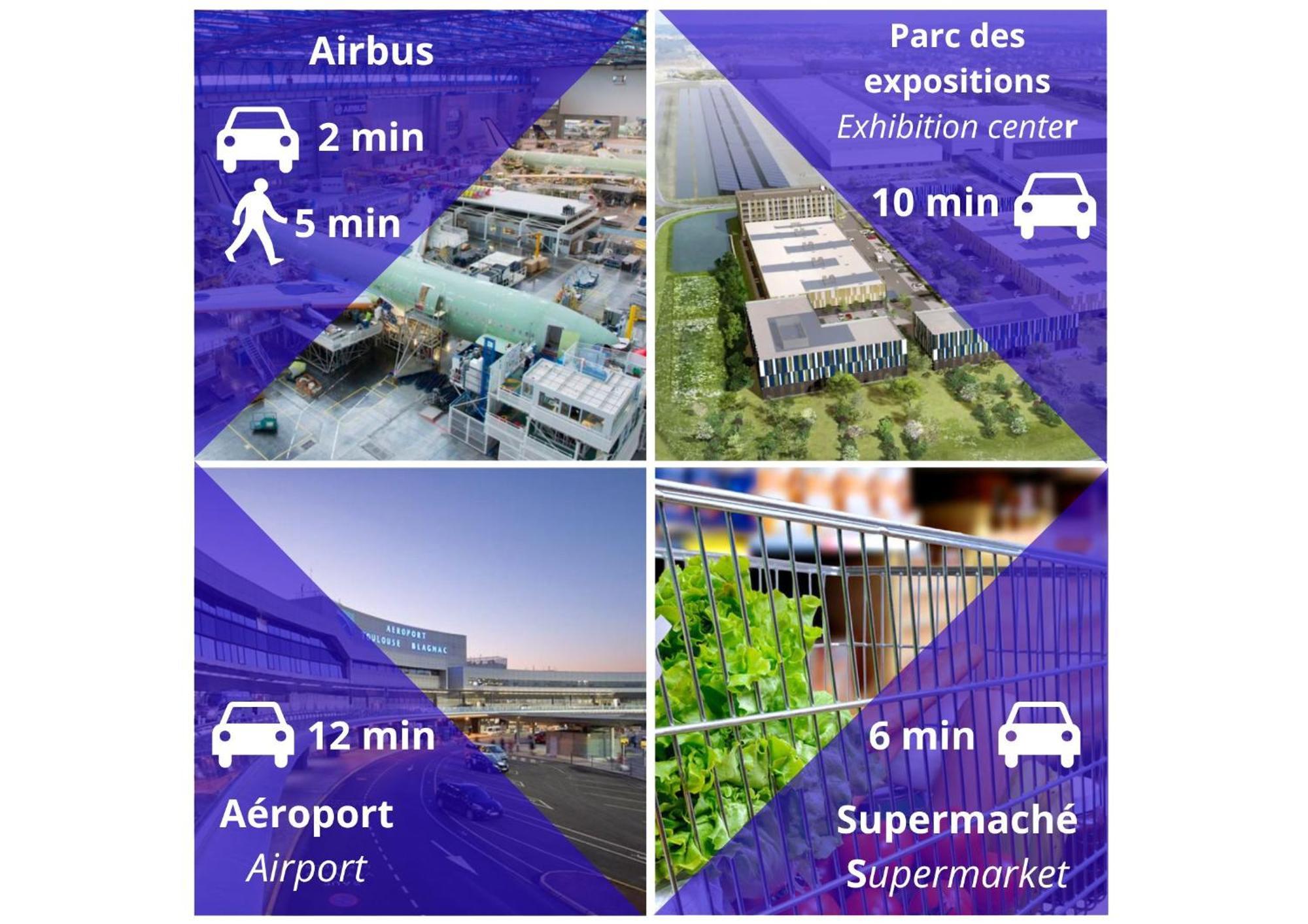 Le Beluga Xl - Confort Et Proximite Airbus Colomiers Exteriör bild